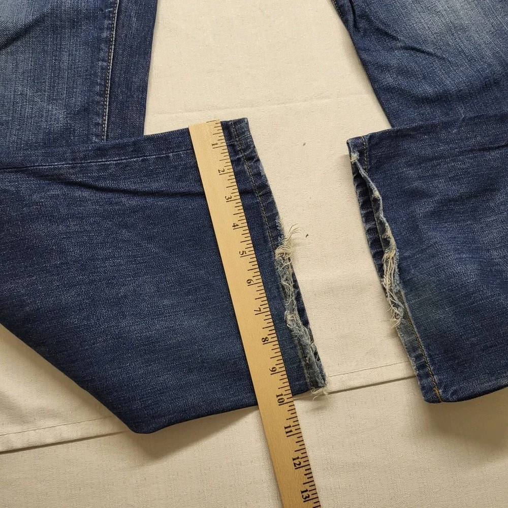 Joes Jeans The Rebel Blue Jeans Straight Leg Relaxed Fit 39/34 Baggy 90s Y2K